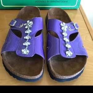 Purple Birkenstocks size 38